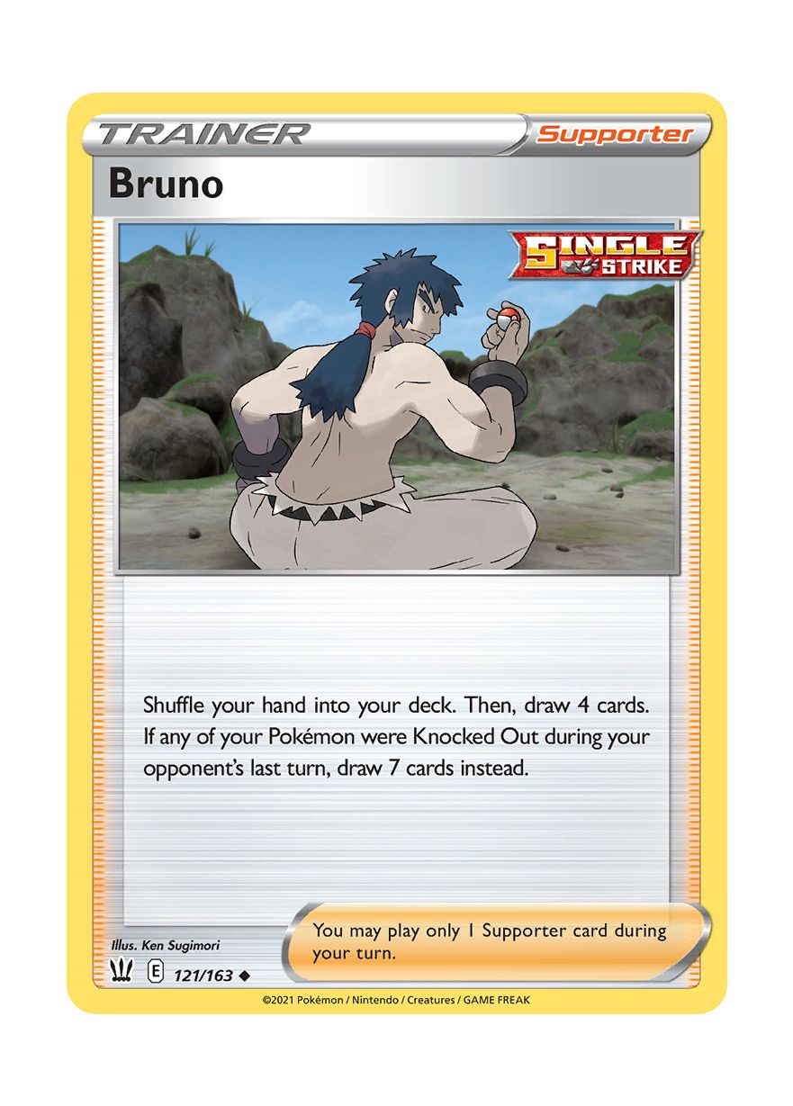 Bruno (121/163) - Battle Styles