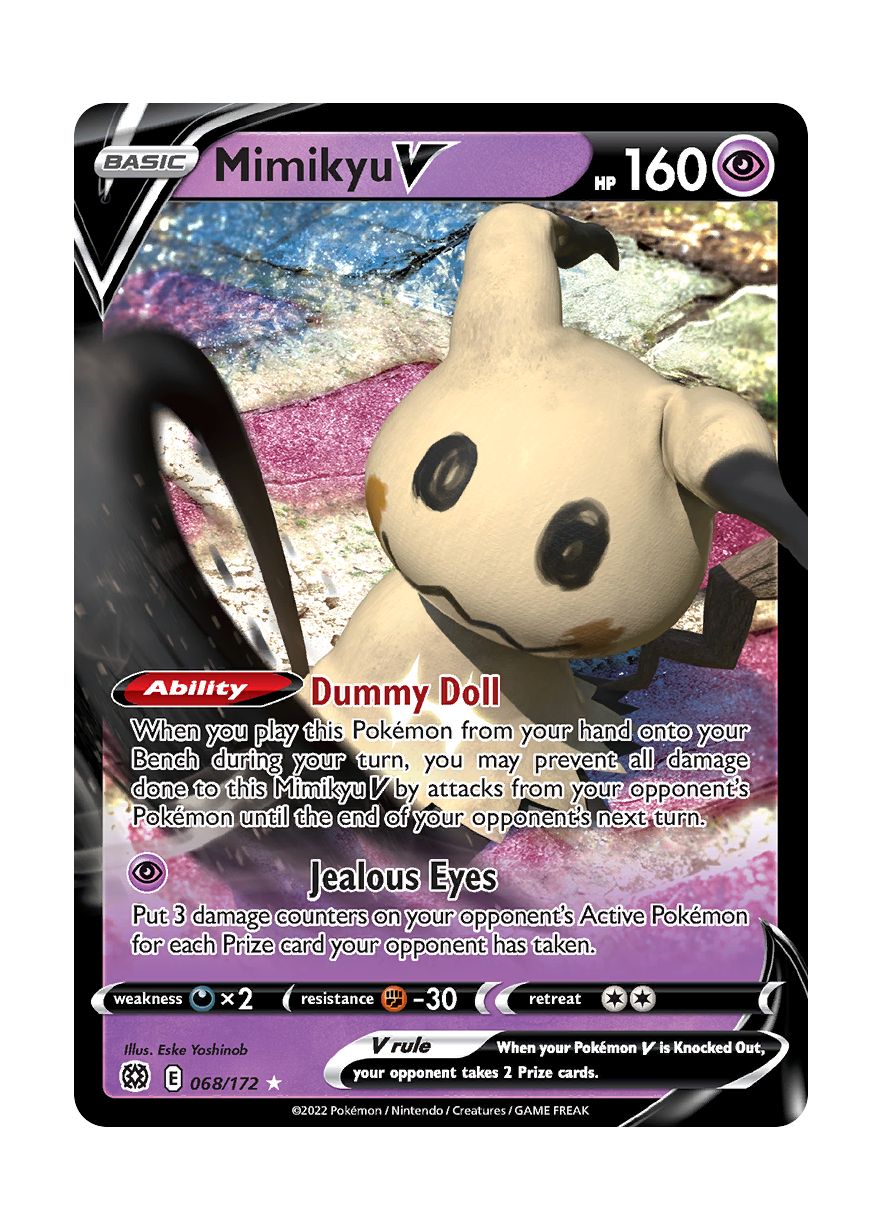 Mimikyu V (068/172) - Brilliant Stars