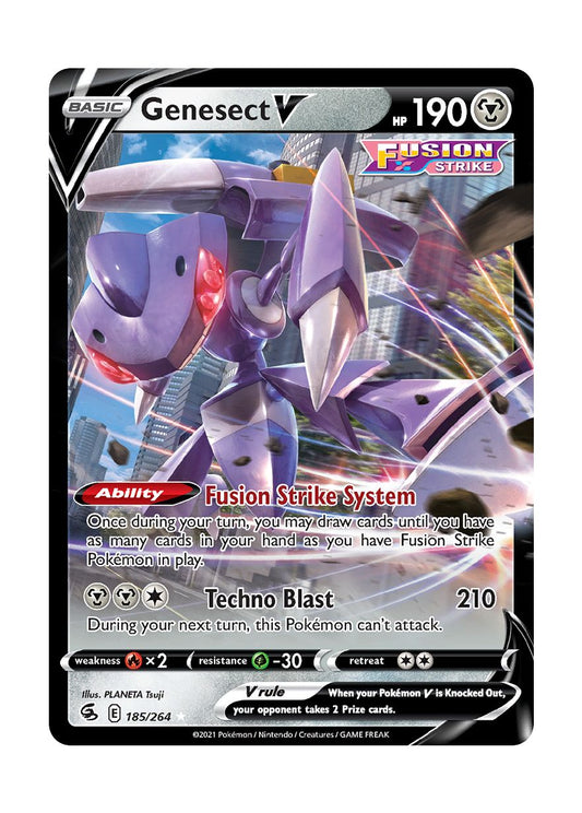 Genesect V (185/264) - Fusion Strike