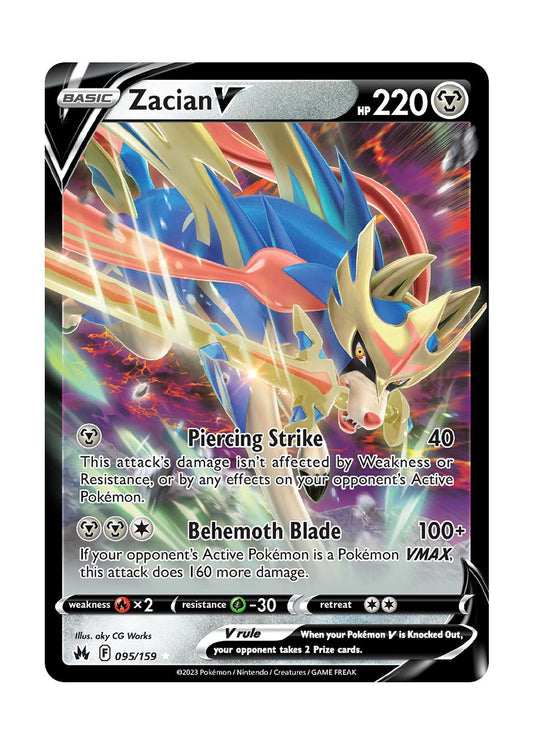 Zacian V (095/159) - Crown Zenith