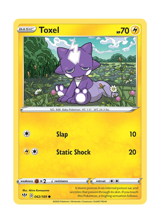 Toxel (062/189) - Darkness Ablaze