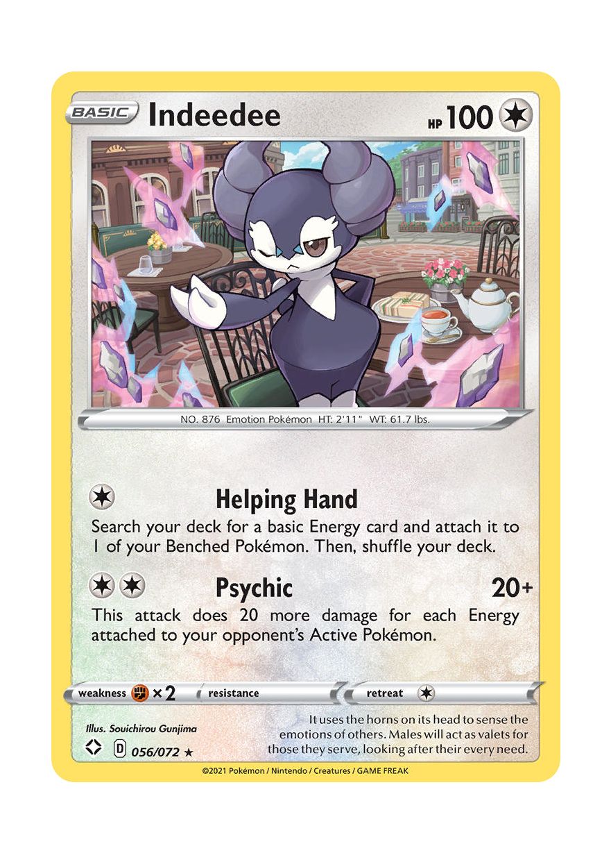 Indeedee (056/72) - Shining Fates