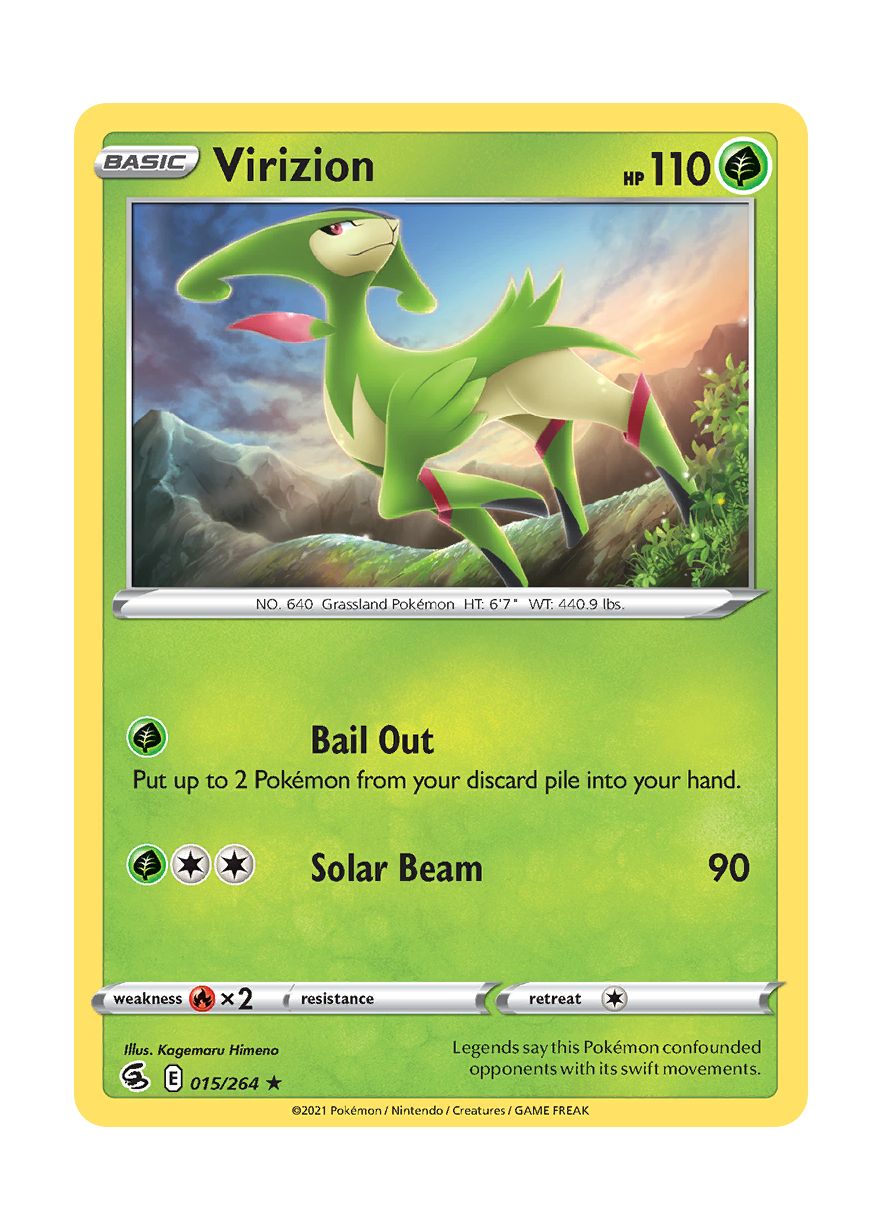 Virizion (015/264) - Fusion Strike