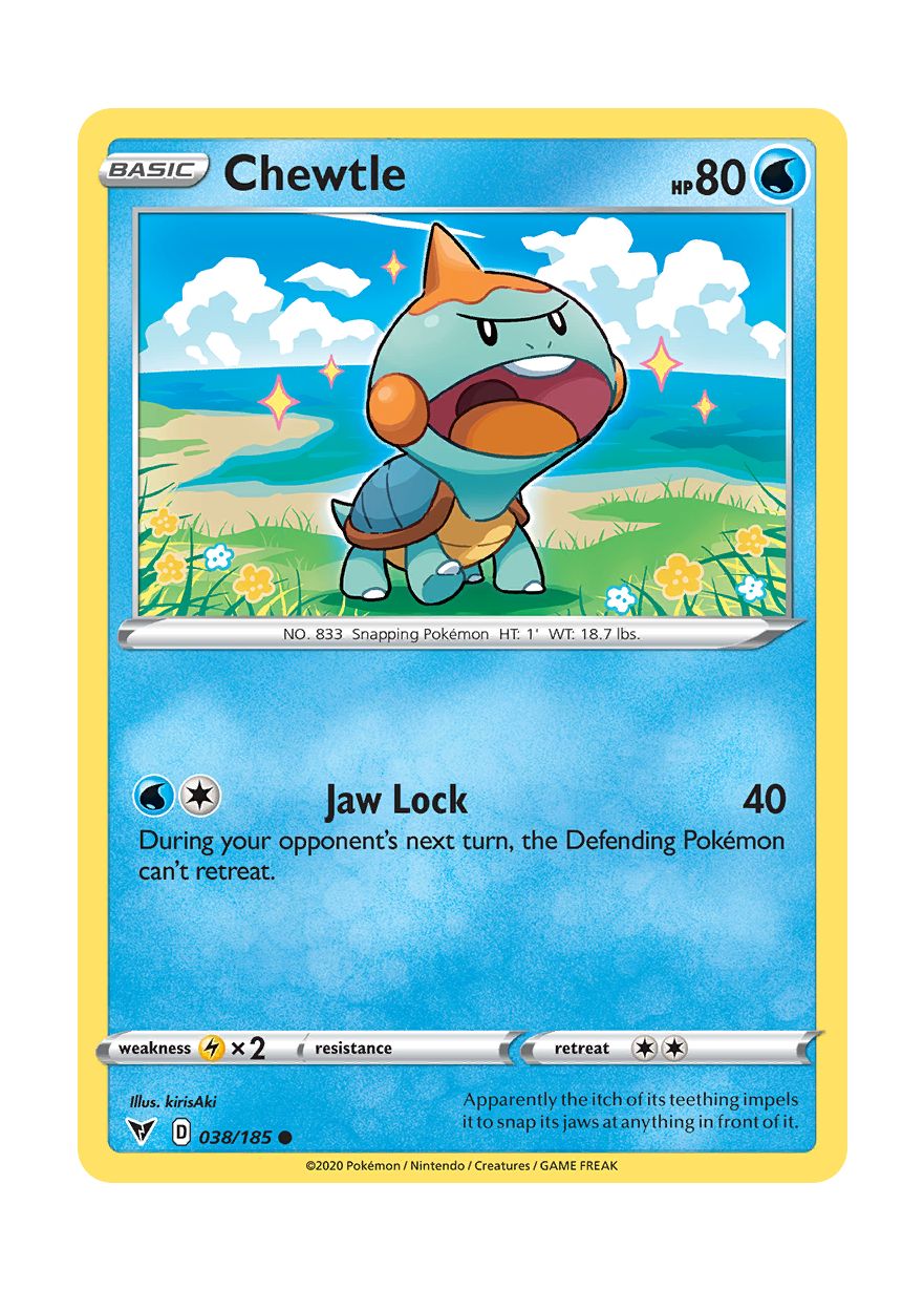 Chewtle (038/185) - Vivid Voltage