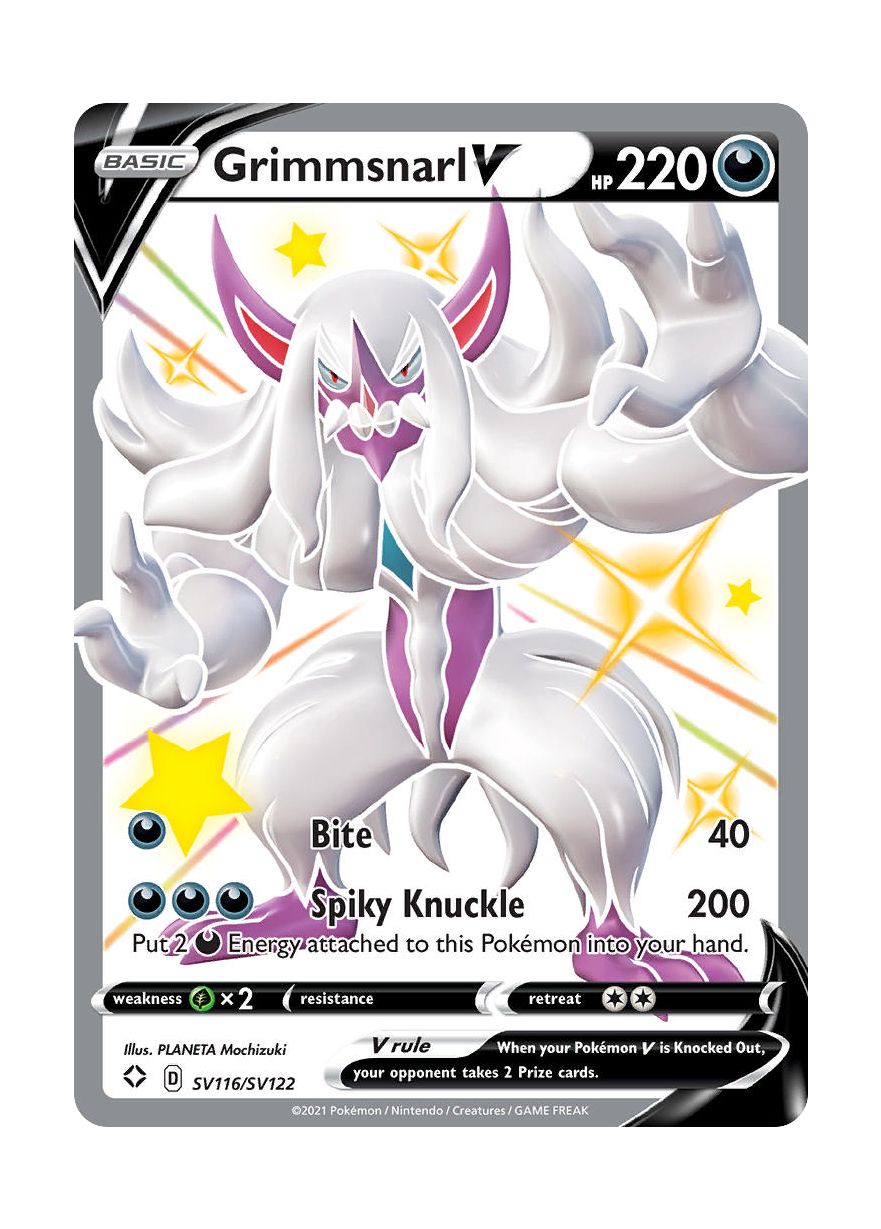 Grimmsnarl V (SV116/122) - Shiny Vault