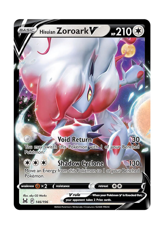 Hisuian Zoroark V (146/196) - Lost Origin