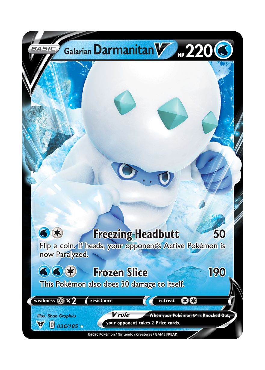 Galarian Darmanitan V (036/185) - Vivid Voltage