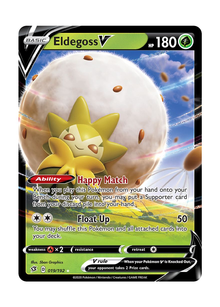 Eldegoss V (019/192) - Rebel Clash