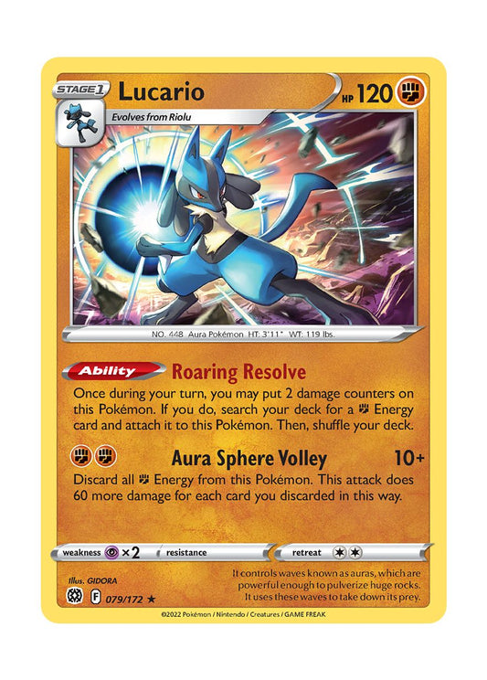Lucario (079/172) - Brilliant Stars