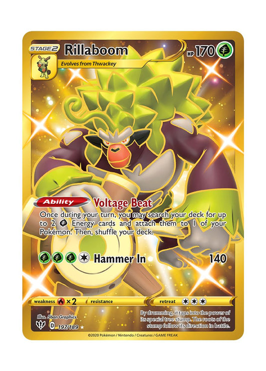 Rillaboom (197/189) - Darkness Ablaze