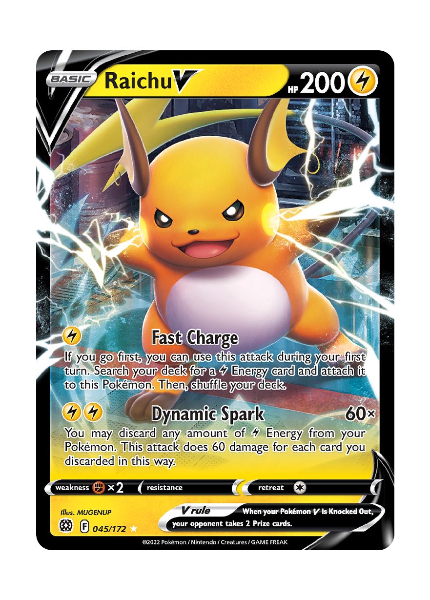 Raichu V (045/172) - Brilliant Stars