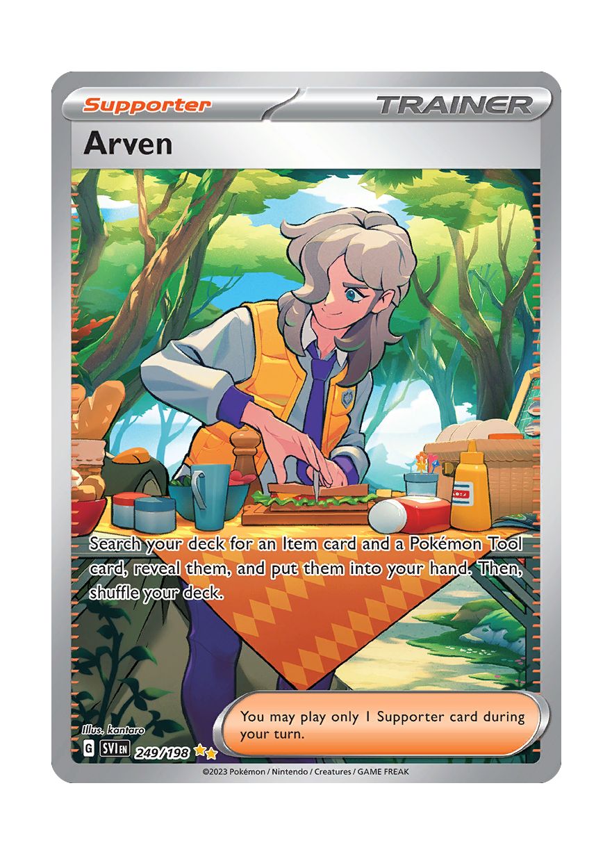 Arven (249/198) - Scarlet & Violet