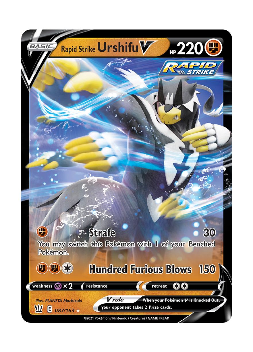 Rapid Strike Urshifu V (087/163) - Battle Styles