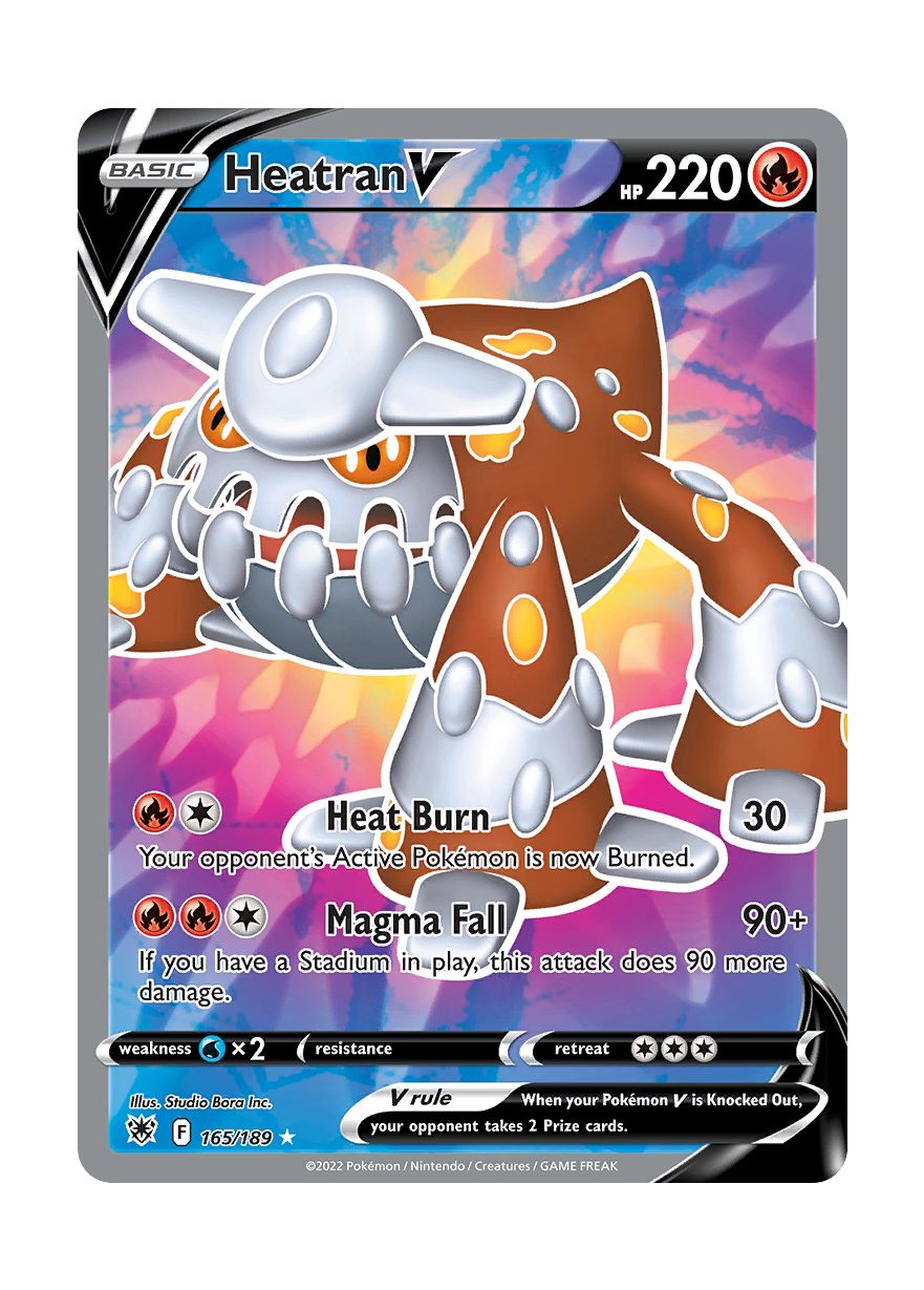 Heatran V (165/189) - Astral Radiance