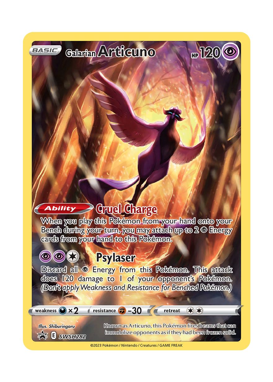 Galarian Articuno (SWSH282/307) - SWSH Black Star Promos