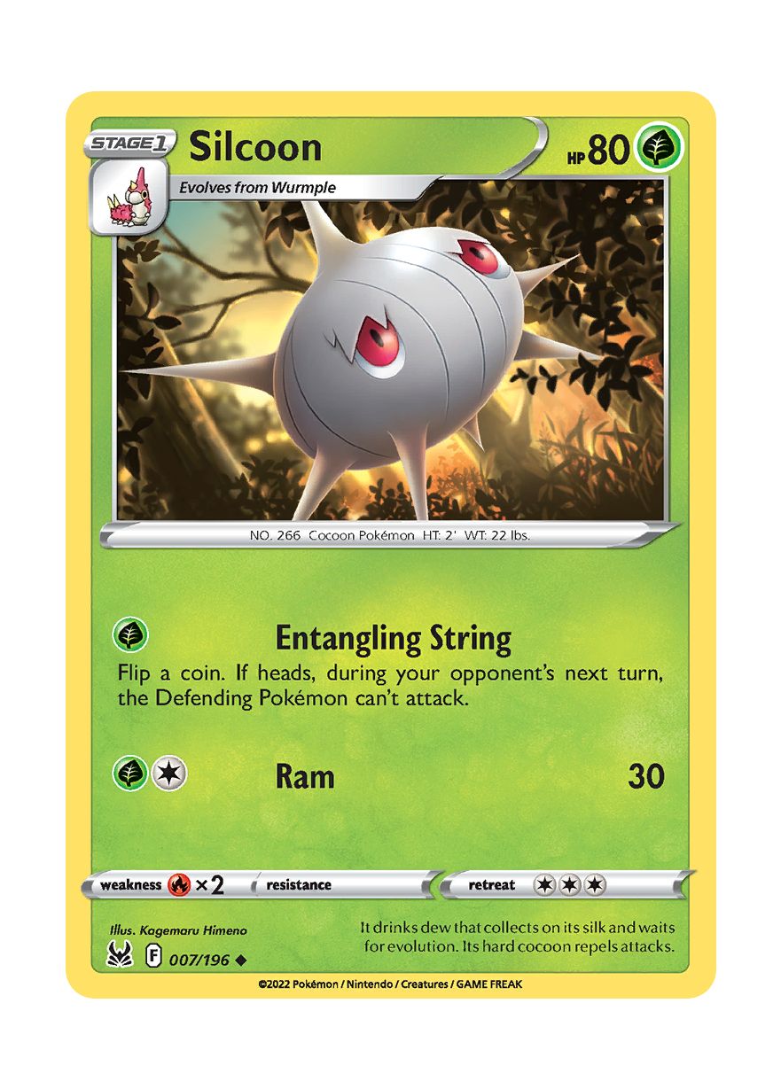 Silcoon (007/196) - Lost Origin