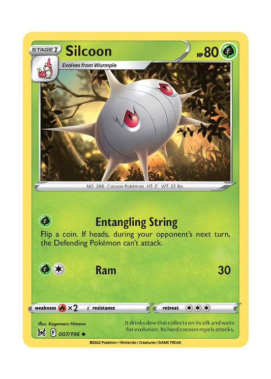 Silcoon (007/196) - Lost Origin