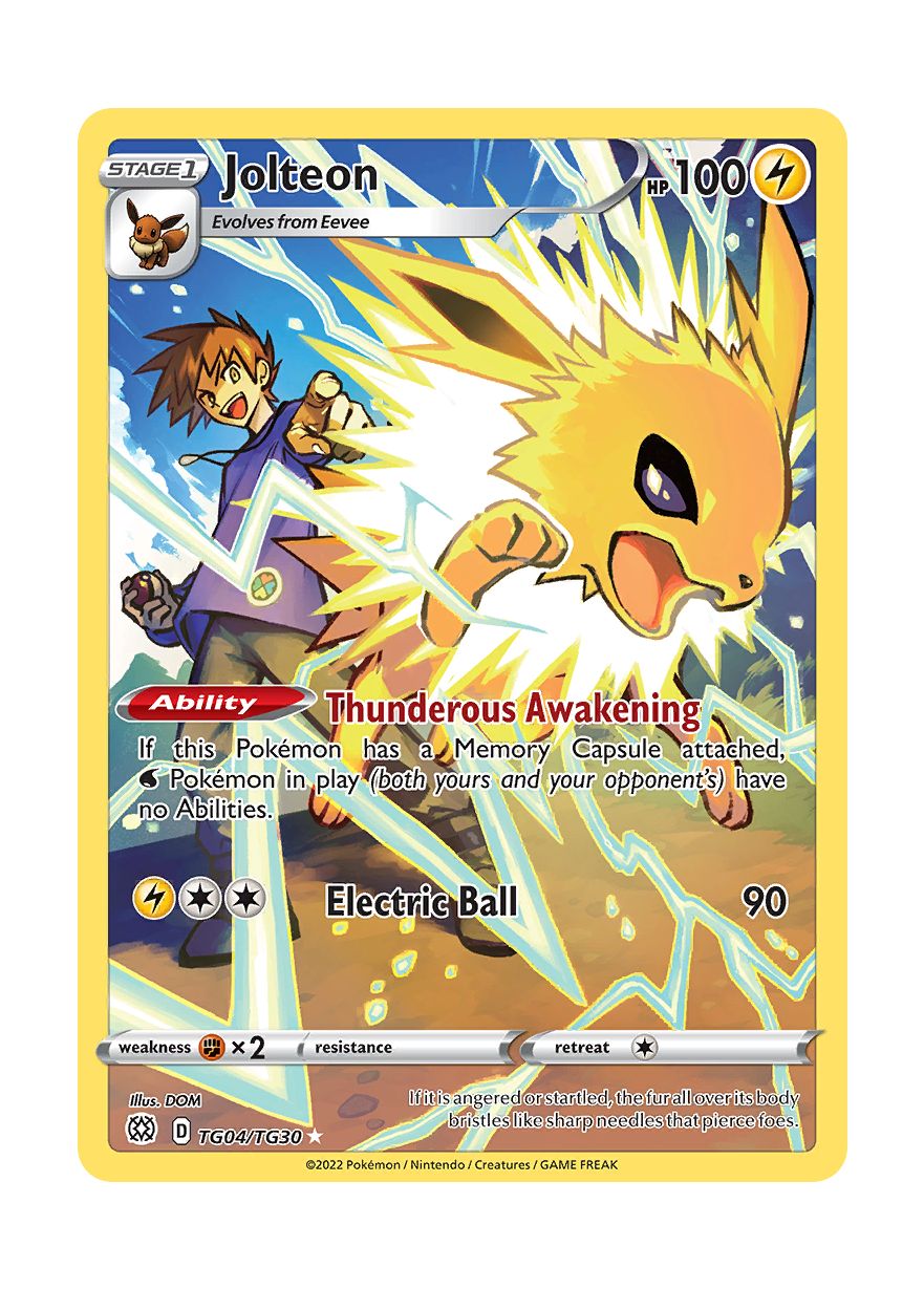 Jolteon (TG04/30) - Brilliant Stars Trainer Gallery