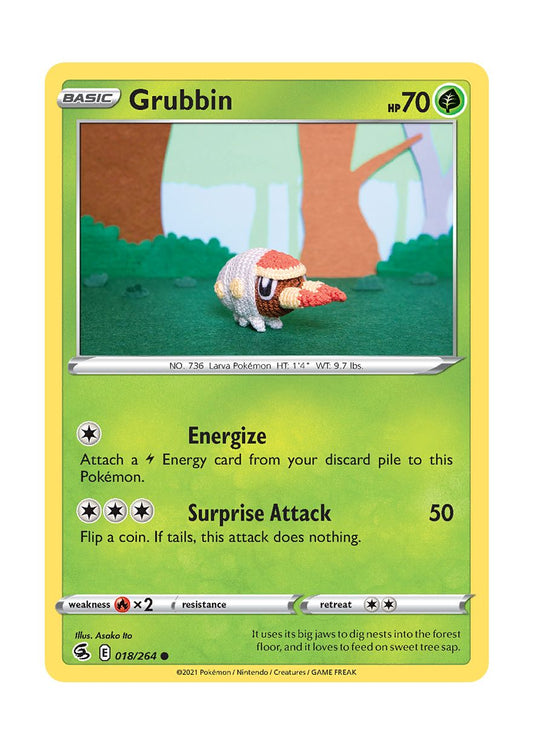 Grubbin (018/264) - Fusion Strike