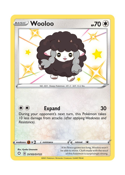 Wooloo (SV103/122) - Shiny Vault