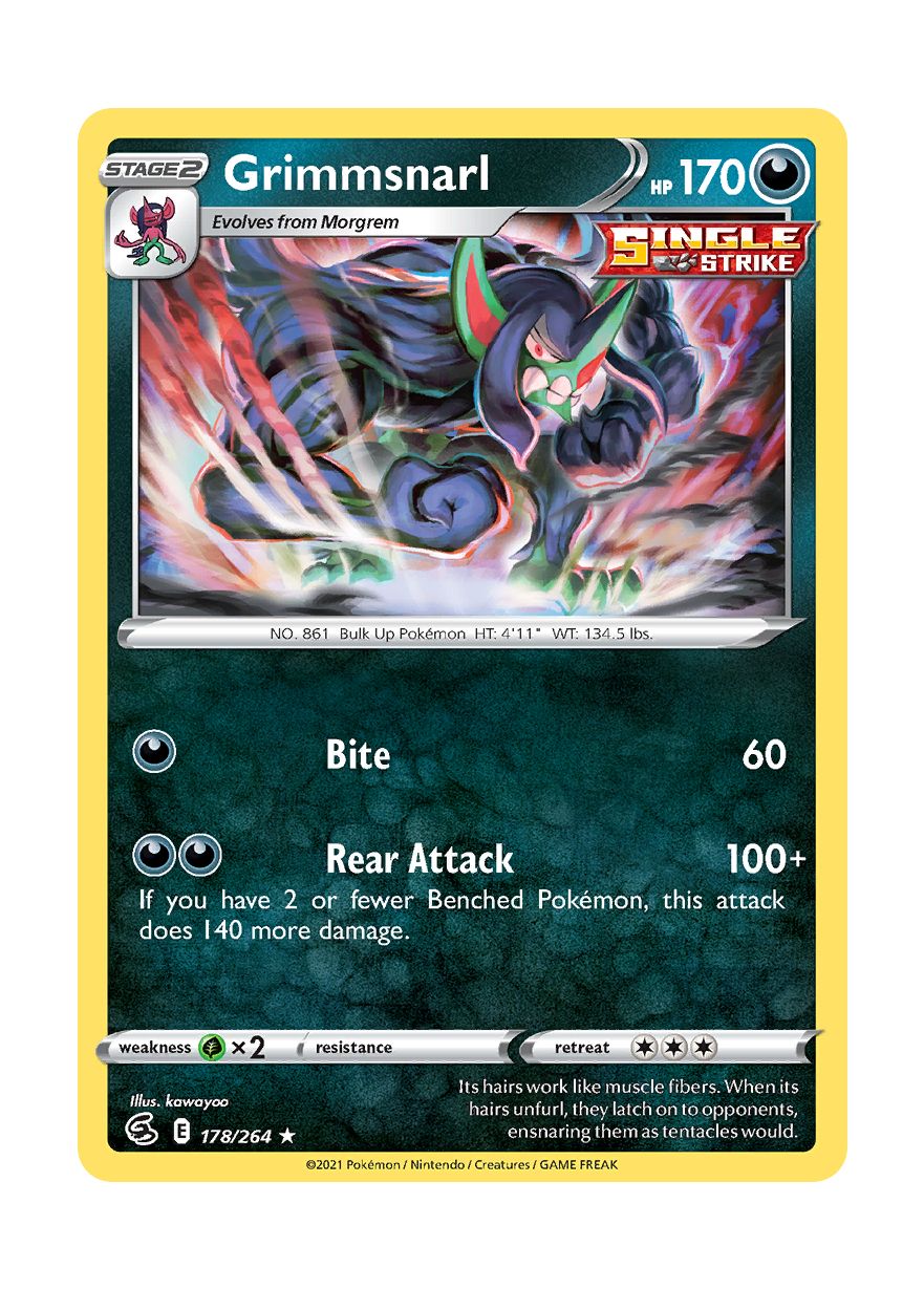 Grimmsnarl (178/264) - Fusion Strike