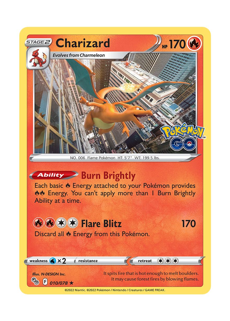 Charizard (010/78) - Pokémon GO