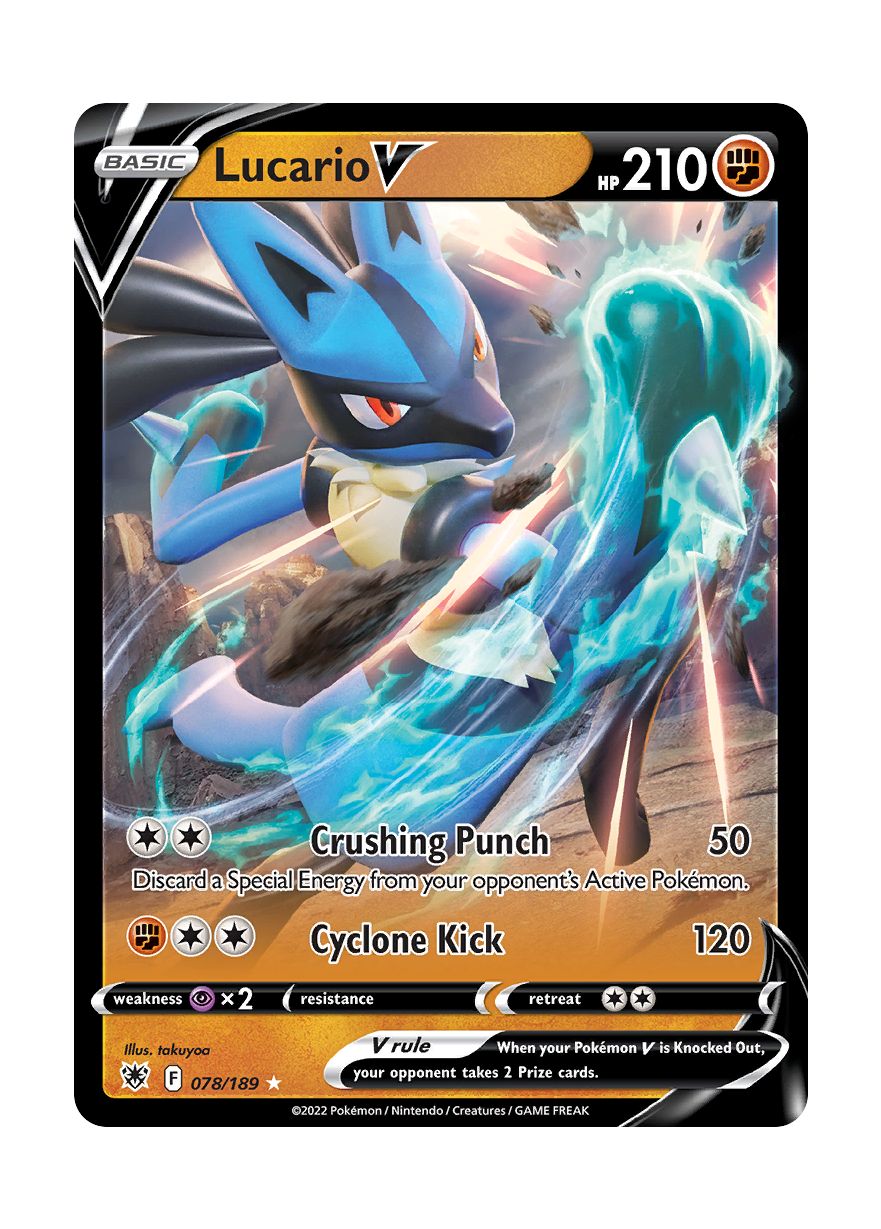 Lucario V (078/189) - Astral Radiance