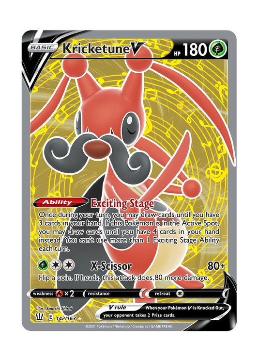 Kricketune V (142/163) - Battle Styles