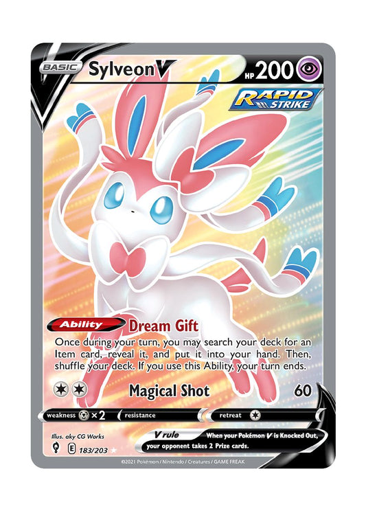 Sylveon V (183/203) - Evolving Skies