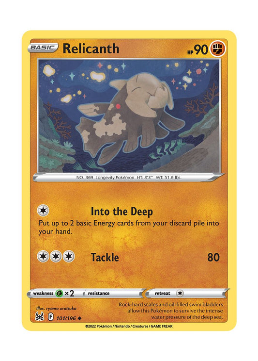 Relicanth (101/196) - Lost Origin