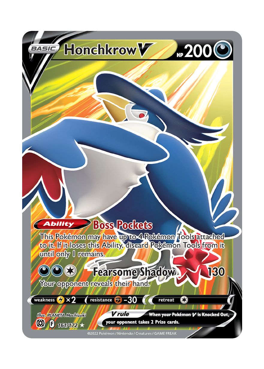 Honchkrow V (161/172) - Brilliant Stars