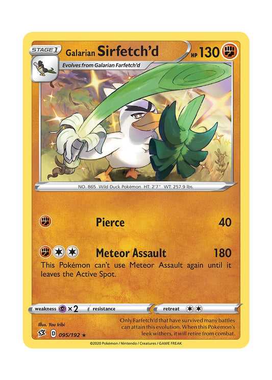 Galarian Sirfetch'd (095/192) - Rebel Clash