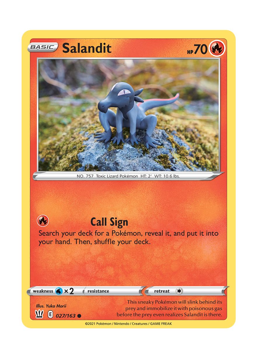 Salandit (027/163) - Battle Styles