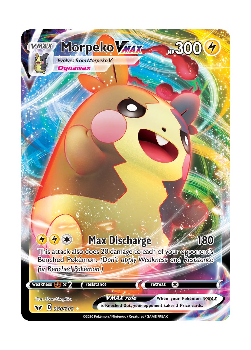 Morpeko VMAX (080/202) - Sword & Shield