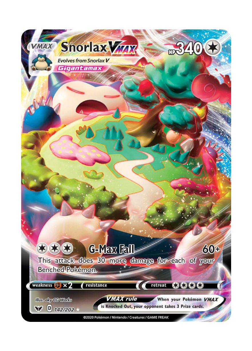 Snorlax VMAX (142/202) - Sword & Shield