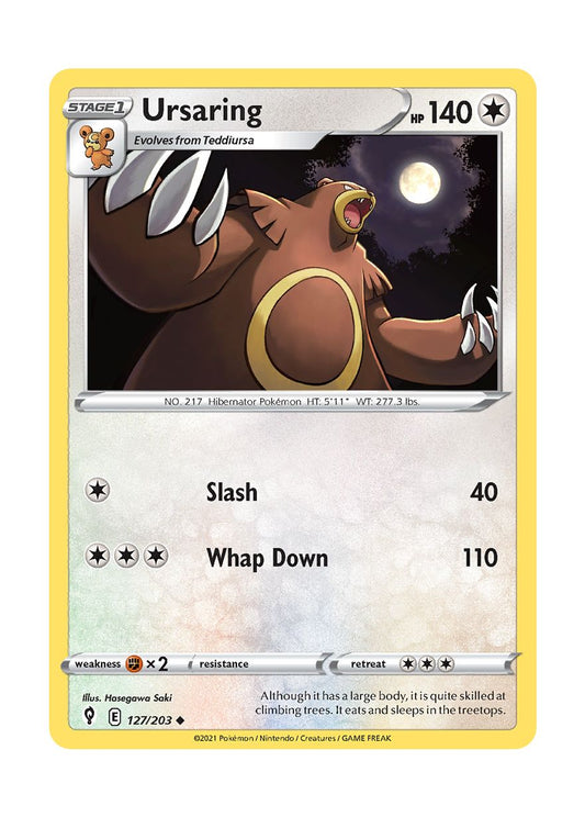 Ursaring (127/203) - Evolving Skies