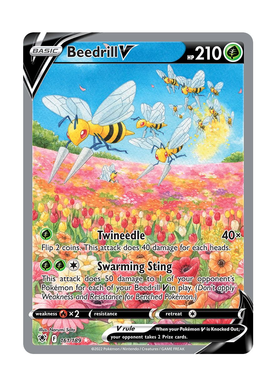 Beedrill V (161/189) - Astral Radiance
