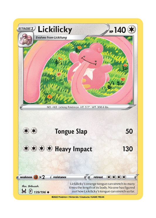 Lickilicky (139/196) - Lost Origin