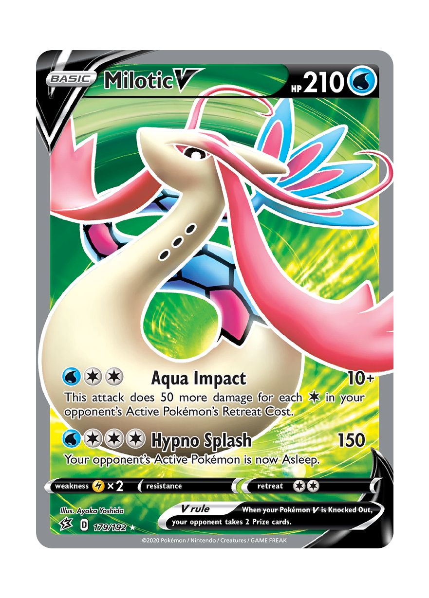 Milotic V (179/192) - Rebel Clash
