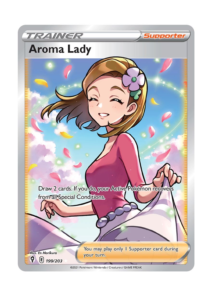 Aroma Lady (199/203) - Evolving Skies