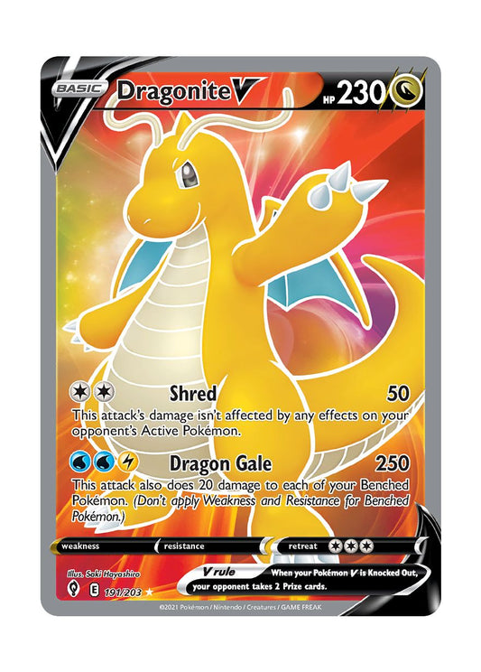 Dragonite V (191/203) - Evolving Skies