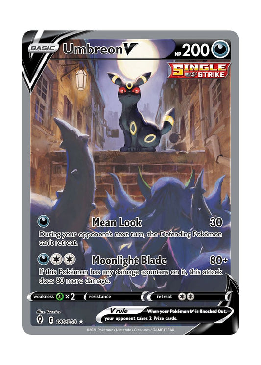 Umbreon V (189/203) - Evolving Skies