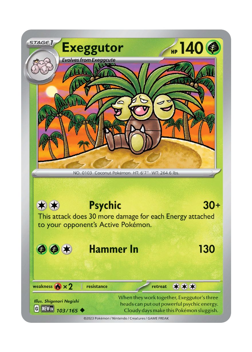 Exeggutor (103/165) - 151