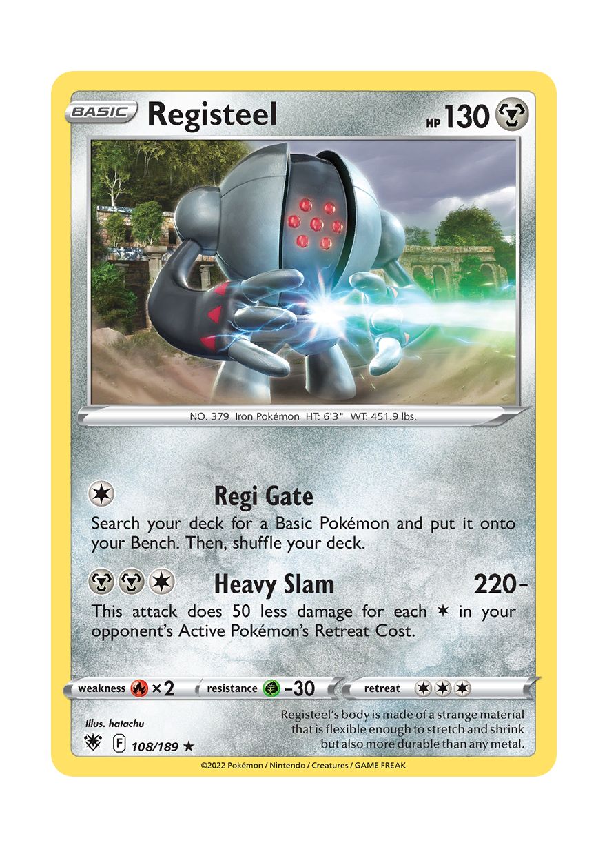 Registeel (108/189) - Astral Radiance