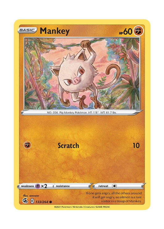 Mankey (133/264) - Fusion Strike
