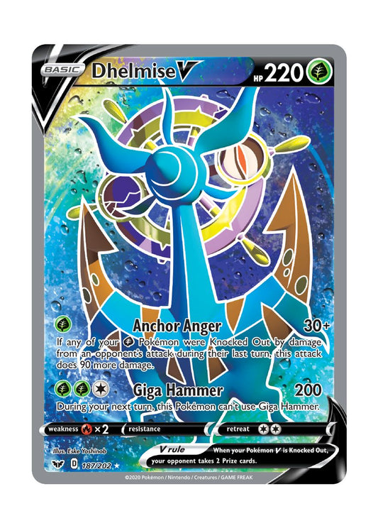 Dhelmise V (187/202) - Sword & Shield