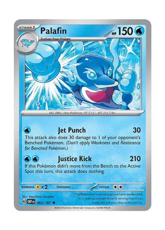 Palafin (62/197) - Obsidian Flames