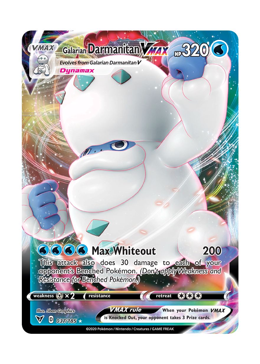 Galarian Darmanitan VMAX (037/185) - Vivid Voltage