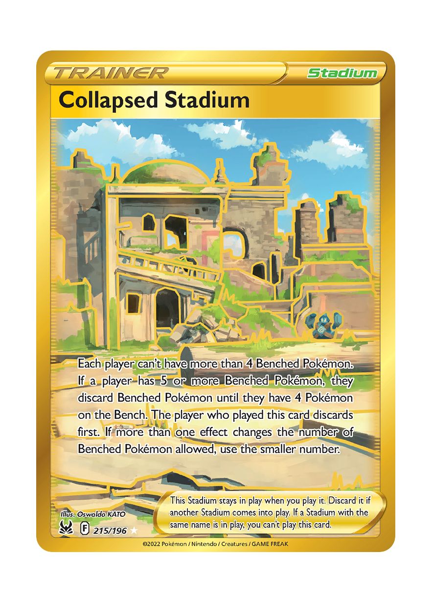 Collapsed Stadium (215/196) - Lost Origin