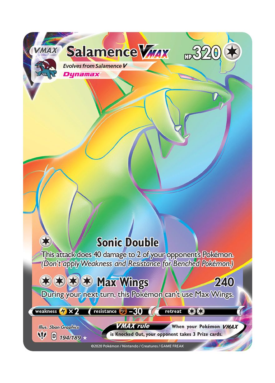 Salamence VMAX (194/189) - Darkness Ablaze